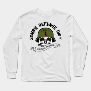 Zombie Hunter, Special Forces Unit Long Sleeve T-Shirt